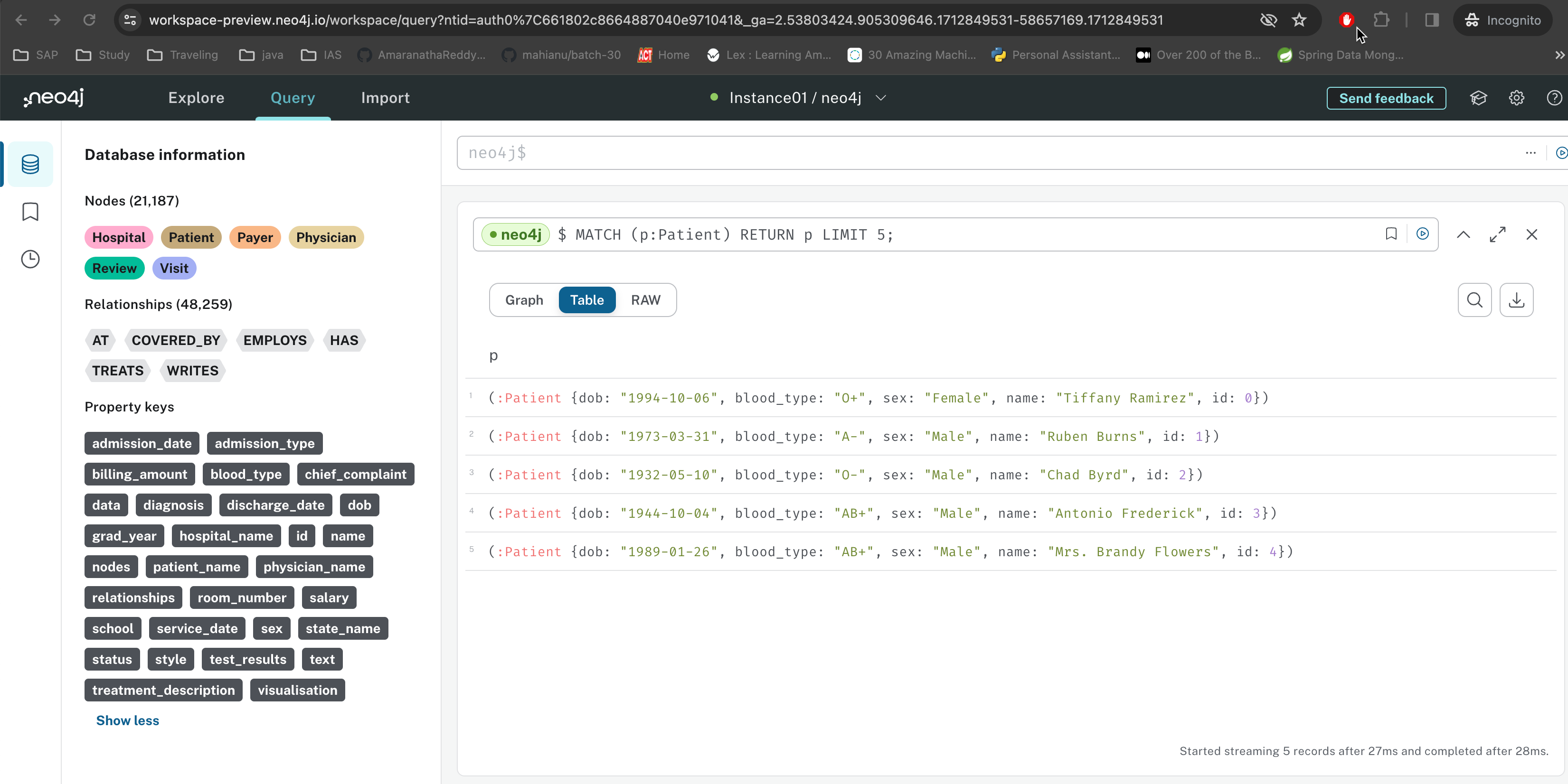 Cypher match node query in the Neo4j UI